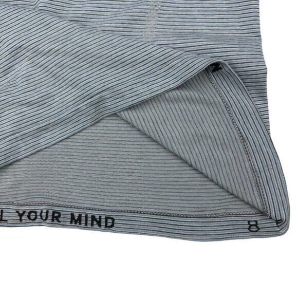 Lululemon Swiftly Tech Racerback 2.0 Race Length In Tetra Stripe Rhino Grey 8 - Picture 6 of 8